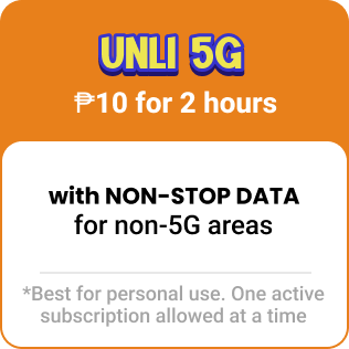 UNLI 5G w/ NSD 10